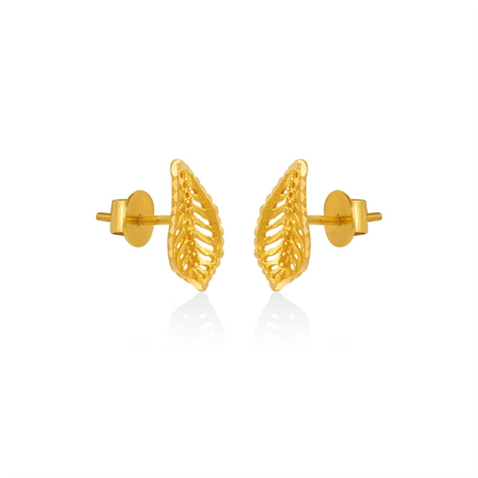 Ethereal Fern Filigree Studs