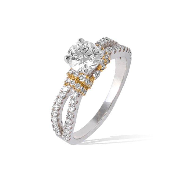 VOW LG DIA RING 18KT
