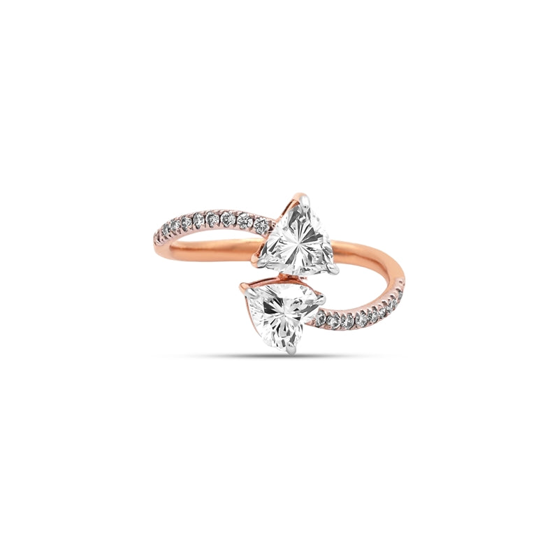 VOW LG DIA RING 18KT
