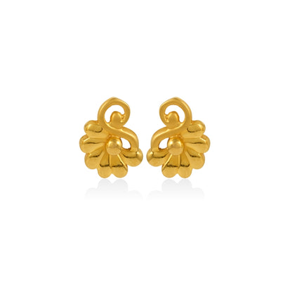 Eternal Petal Swirl Studs