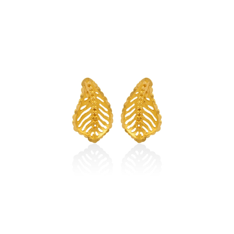 Ethereal Fern Filigree Studs