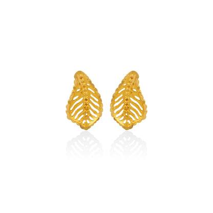 Ethereal Fern Filigree Studs