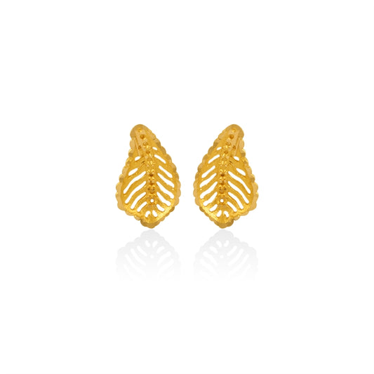 Ethereal Fern Filigree Studs
