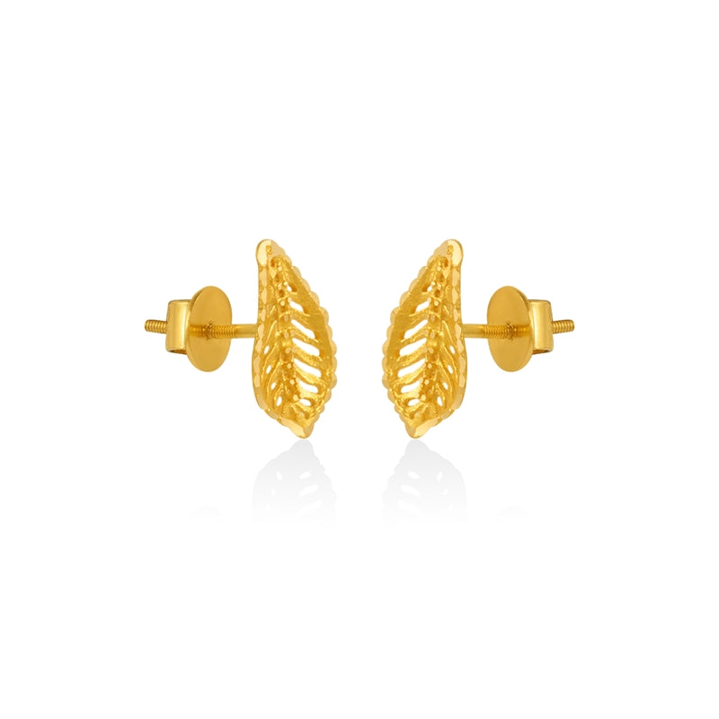 Ethereal Fern Filigree Studs