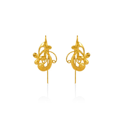 Golden Flora Hook Drops
Earrings