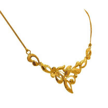 The Aurelia Floral Filigree Necklace