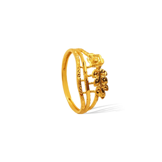FLORAL CASCADE RING