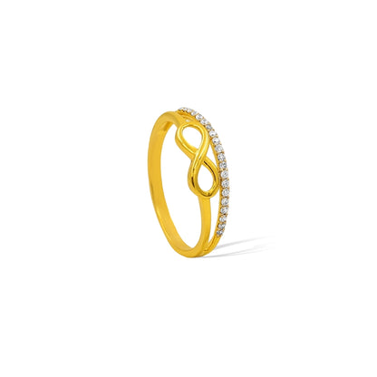 The Twin Petal Bypass Ring