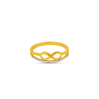 The Twin Petal Bypass Ring