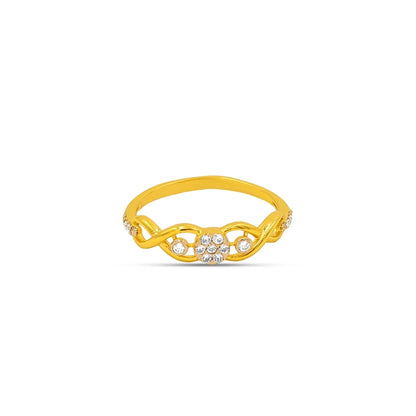 The Vintage Vine Three-Stone Ring
