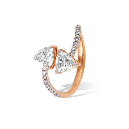 VOW LG DIA RING 18KT