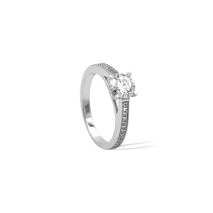 VOW LG DIA RING 18KT