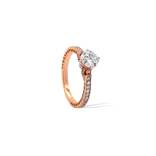 VOW LG DIA RING 18KT