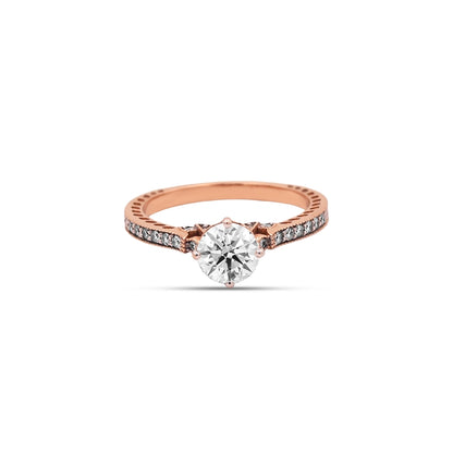 VOW LG DIA RING 18KT