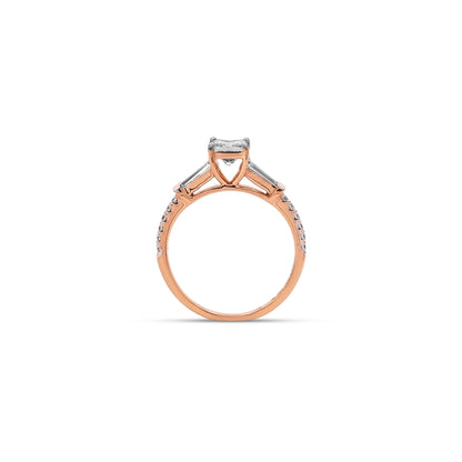 VOW LG DIA RING 18KT