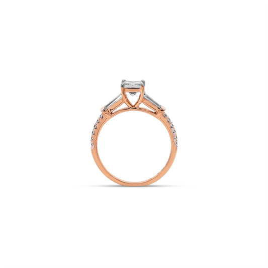 VOW LG DIA RING 18KT