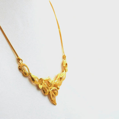 The Aurelia Floral Filigree Necklace